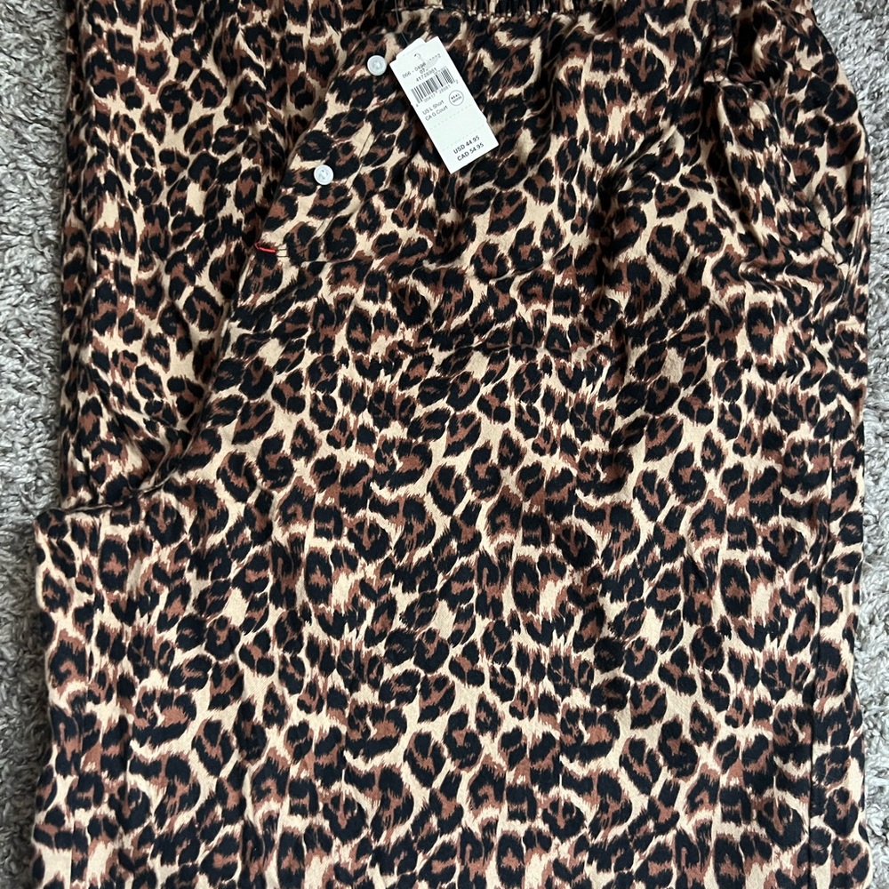 Leopard Pajama pants